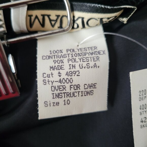 Maurices Little Black Dress Baby Doll Midi Dress, Women’s Sz 10, Velvet, Flowy - Picture 5 of 8